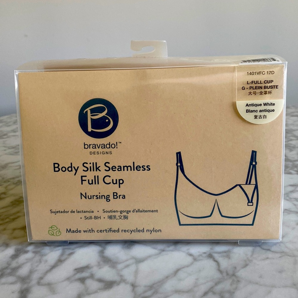Bravado designs body silk seamless full cup nursing bra - Large